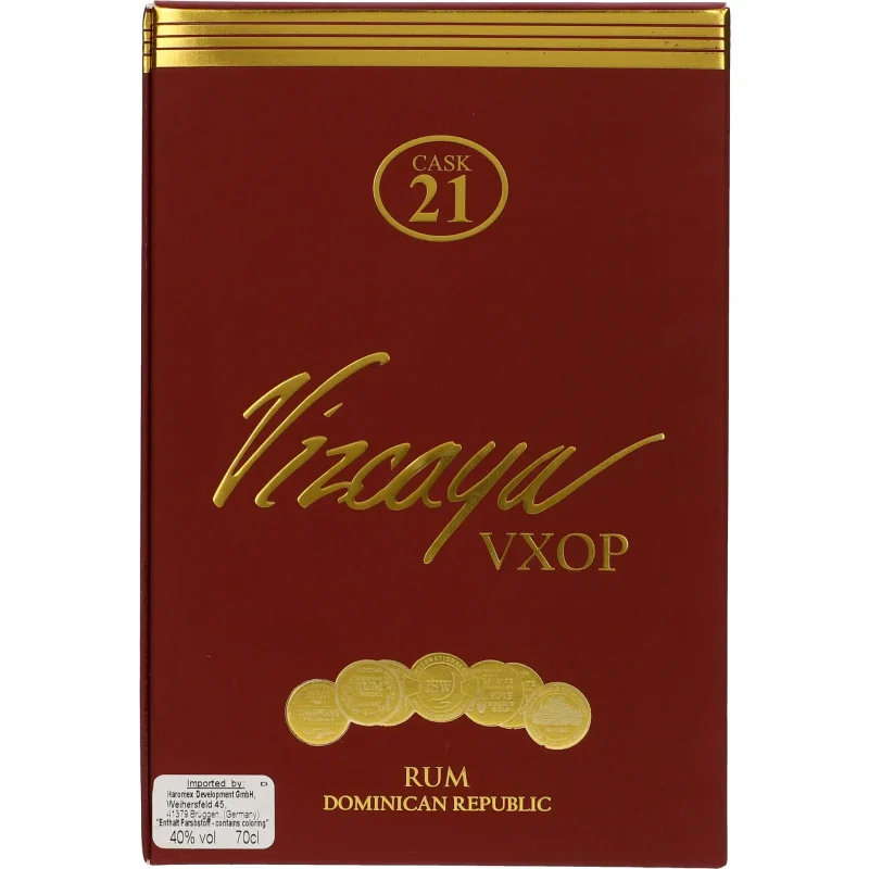 Vizcaya Rum V.X.O.P. Cask No.21 40 %