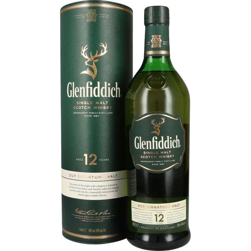 Glenfiddich Single Malt 12y 40 %