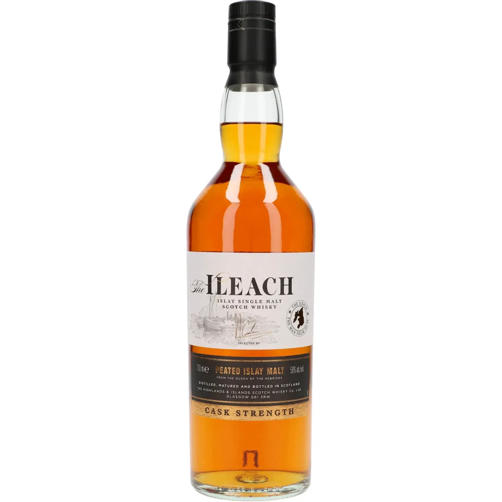 The Ileach Peaty Cask Strength 58 %