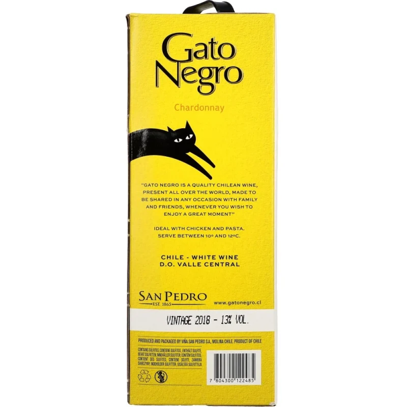 Gato Negro Chardonnay 13 %