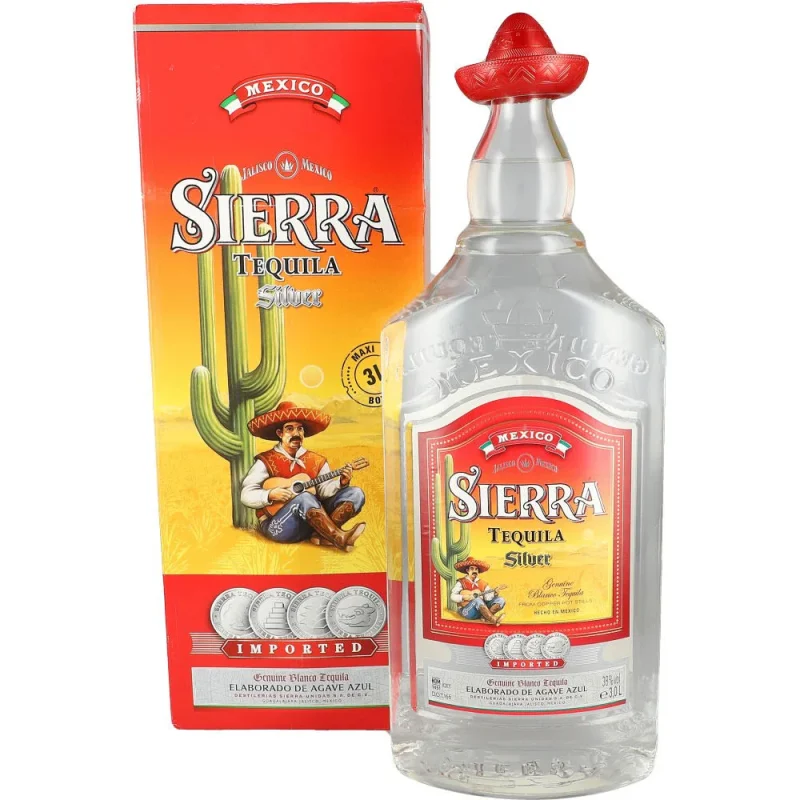 Sierra Tequila Silver 38 %