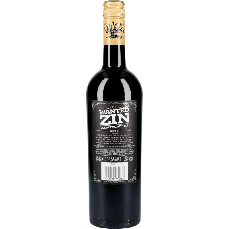 The Wanted Zin Zinfandel 14,5 %