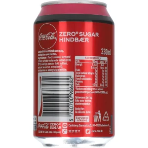 Coca Cola Hindbær Zero