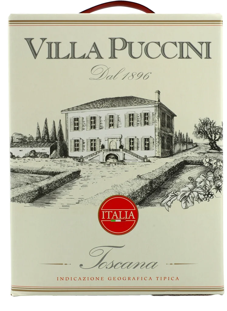 Villa Puccini Toscana oak aged 12,5 %