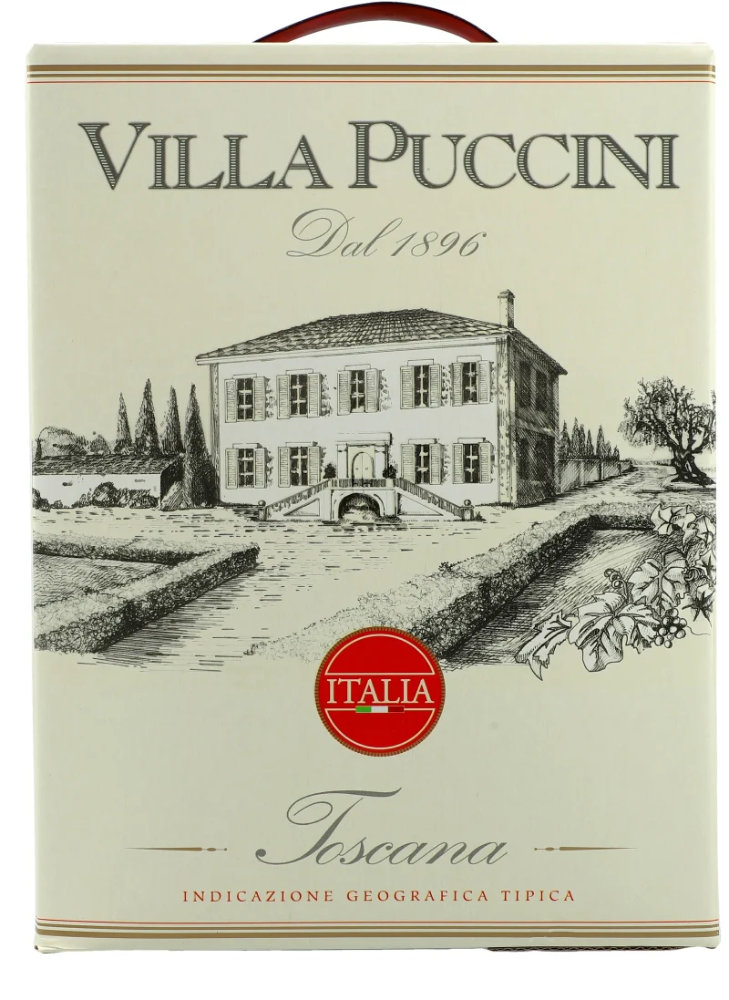 Villa Puccini Toscana oak aged 12,5 %