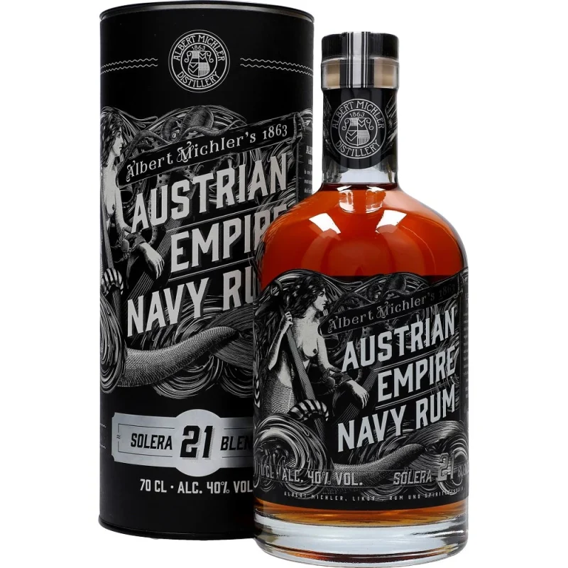 Austrian Empire Navy Rum Solera 21y 40 %