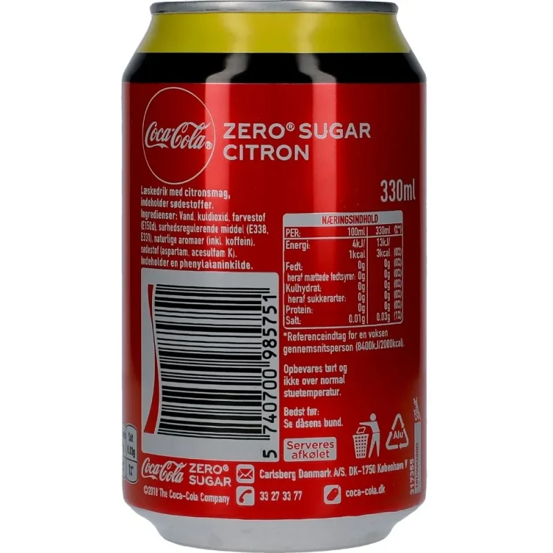 Coca Cola Citrus Zero