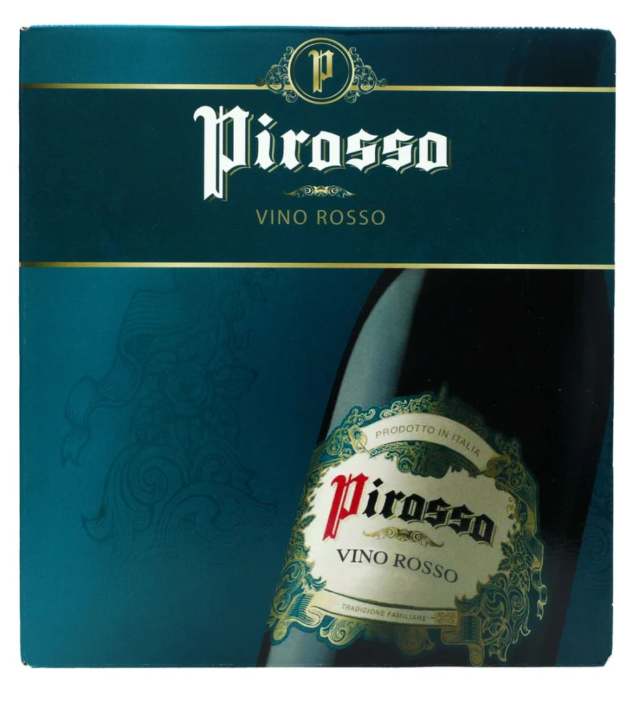 Pirosso Vino Rosso 12 %