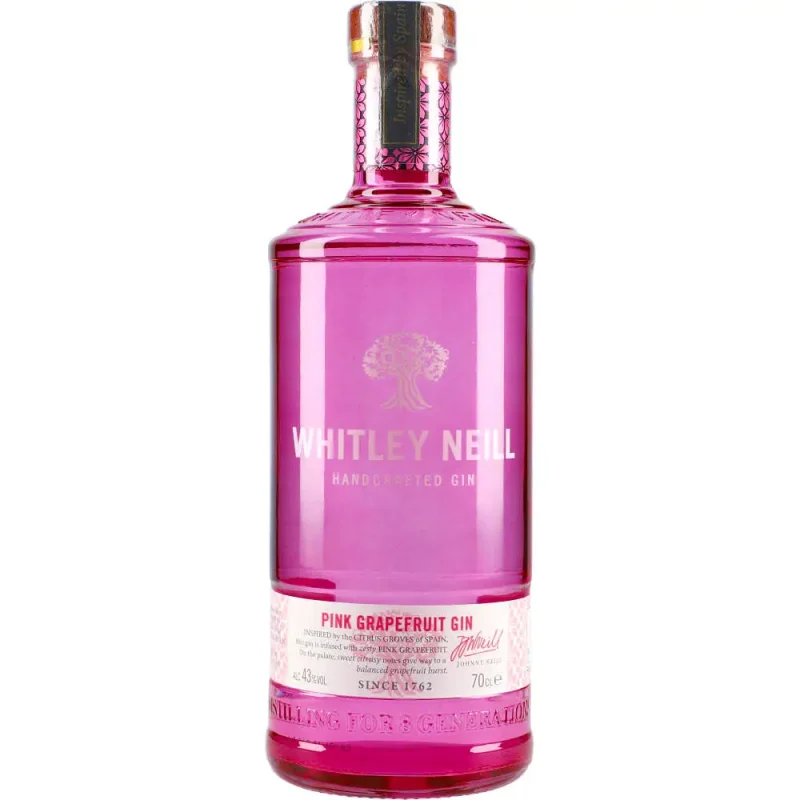 Whitley Neill Pink Grapefruit Gin 43 %