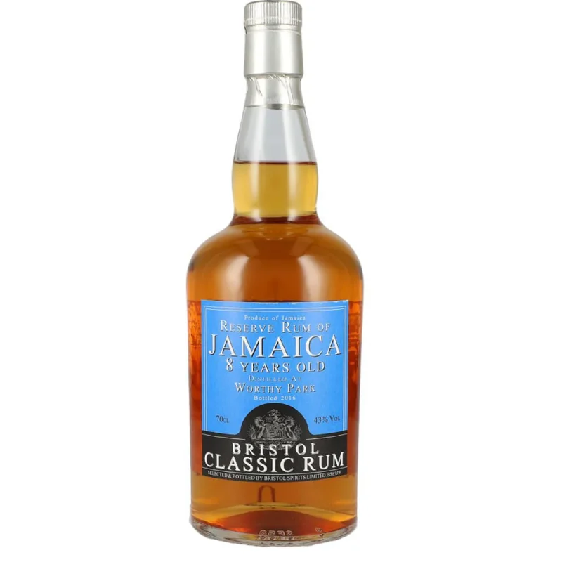 Bristol Reserve Rum of Jamaica Worthy Park 8y 43 %