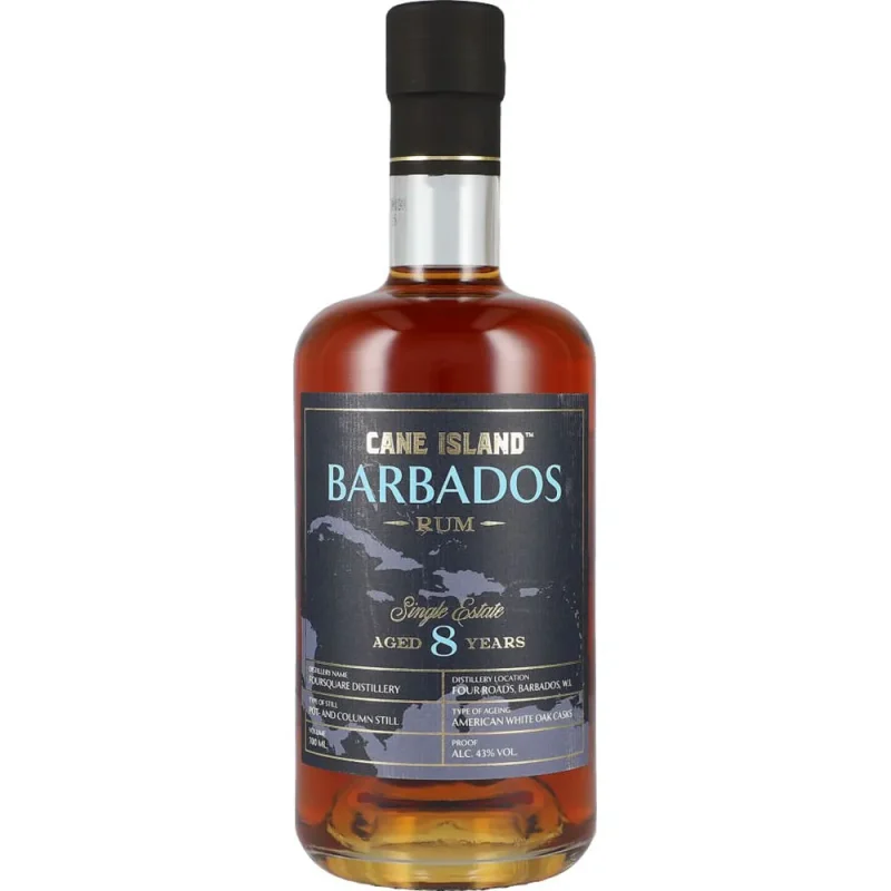 Cane Island Barbados Single Estate Rum 8y 43 %
