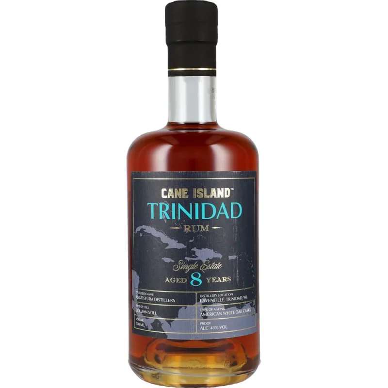 Cane Island Trinidad Single Estate Rum 8y 43 %