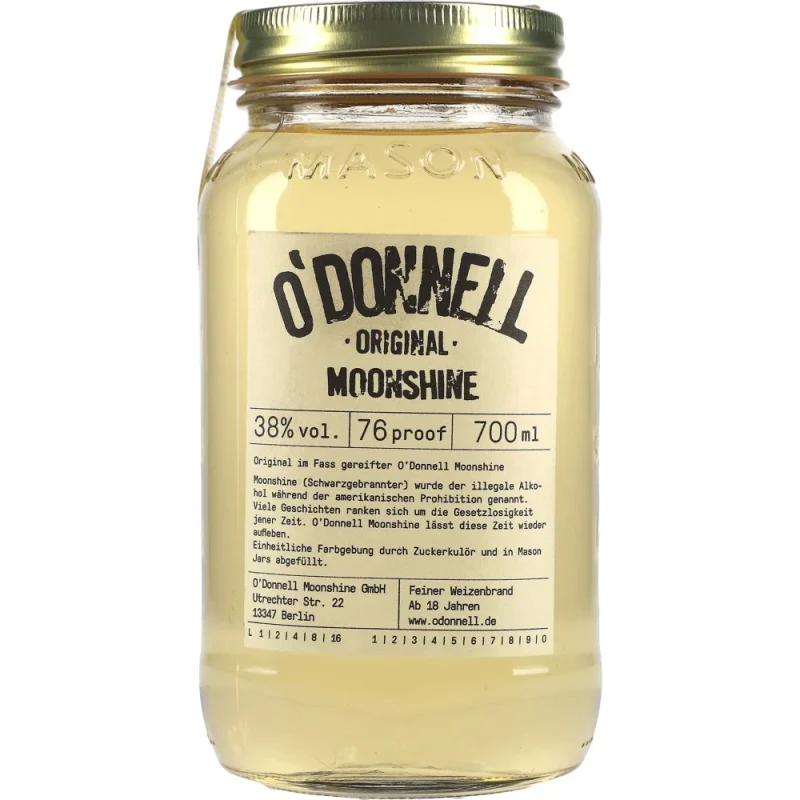 O’Donnell Moonshine Original 38 %