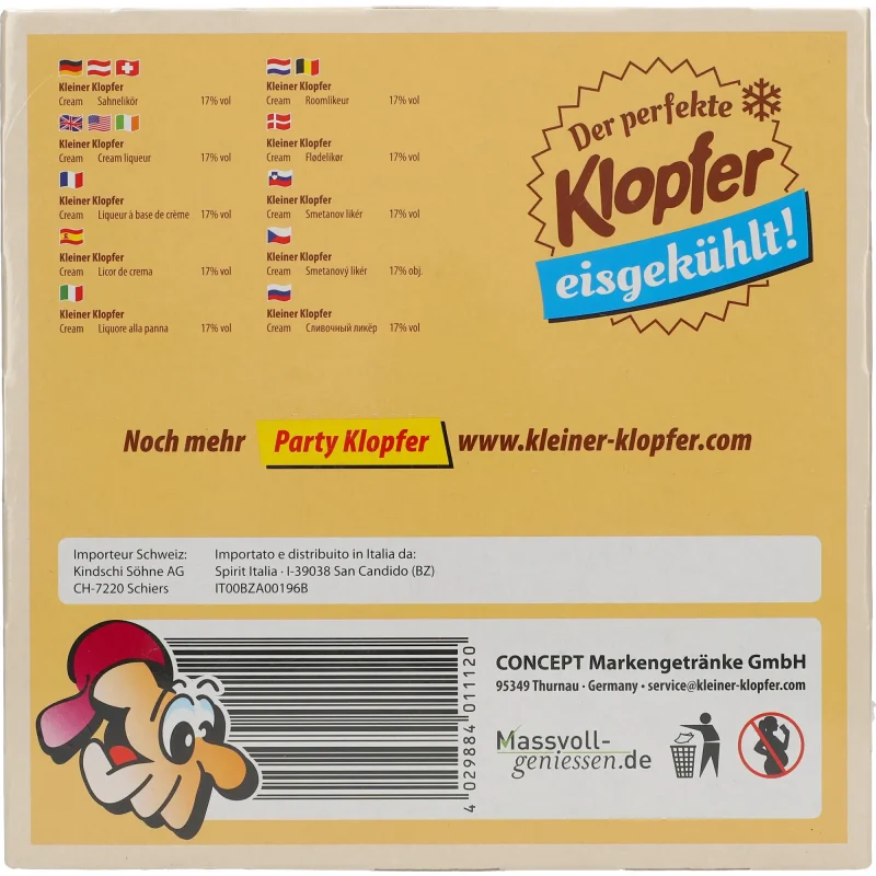 Kleiner Klopfer Cream 17 %