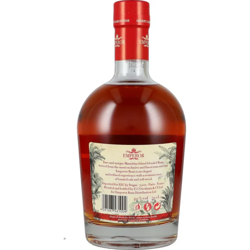 Emperor Sherry Casks Finish Mauritian Rum 40 %