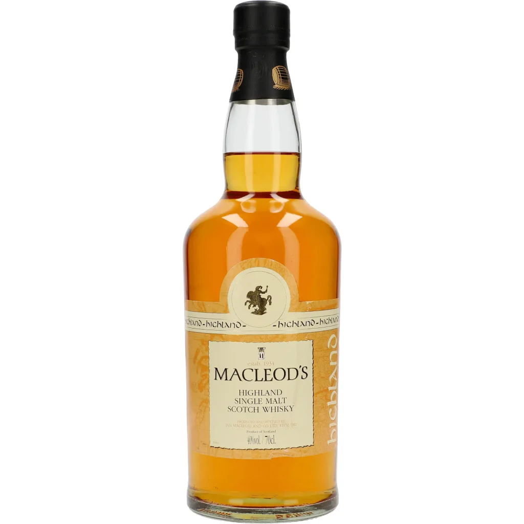 Macleod’s Whisky 40 %