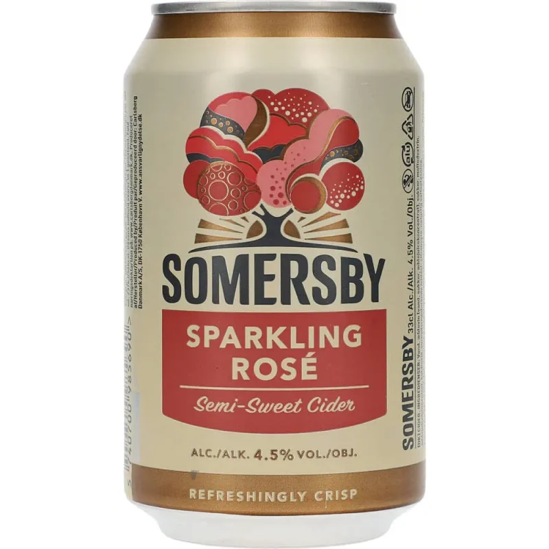 Somersby Sparkling Rosé 4,5 %