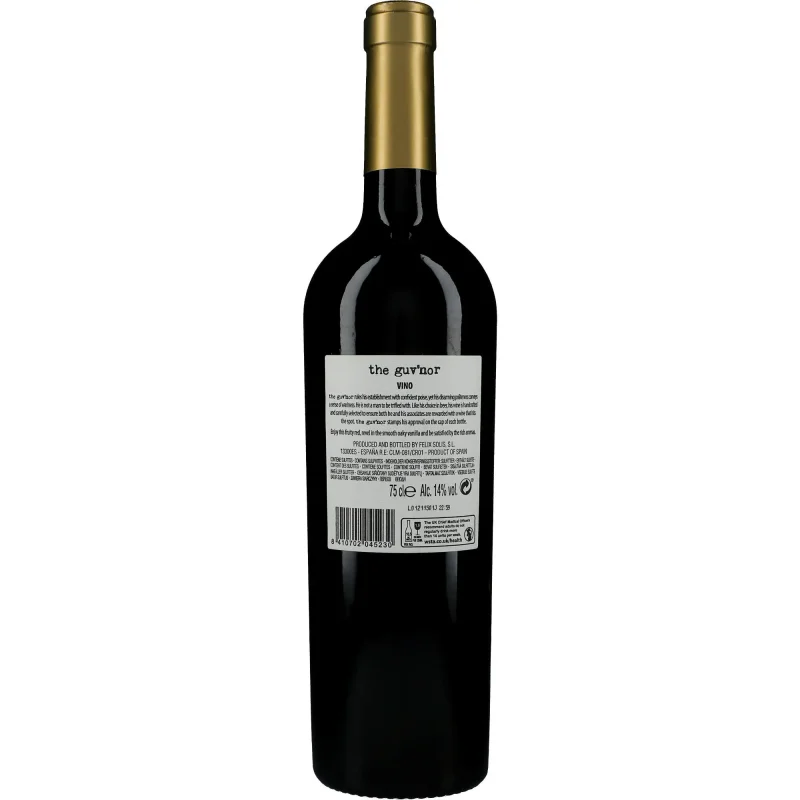 The Guv´nor Vino red 14 %