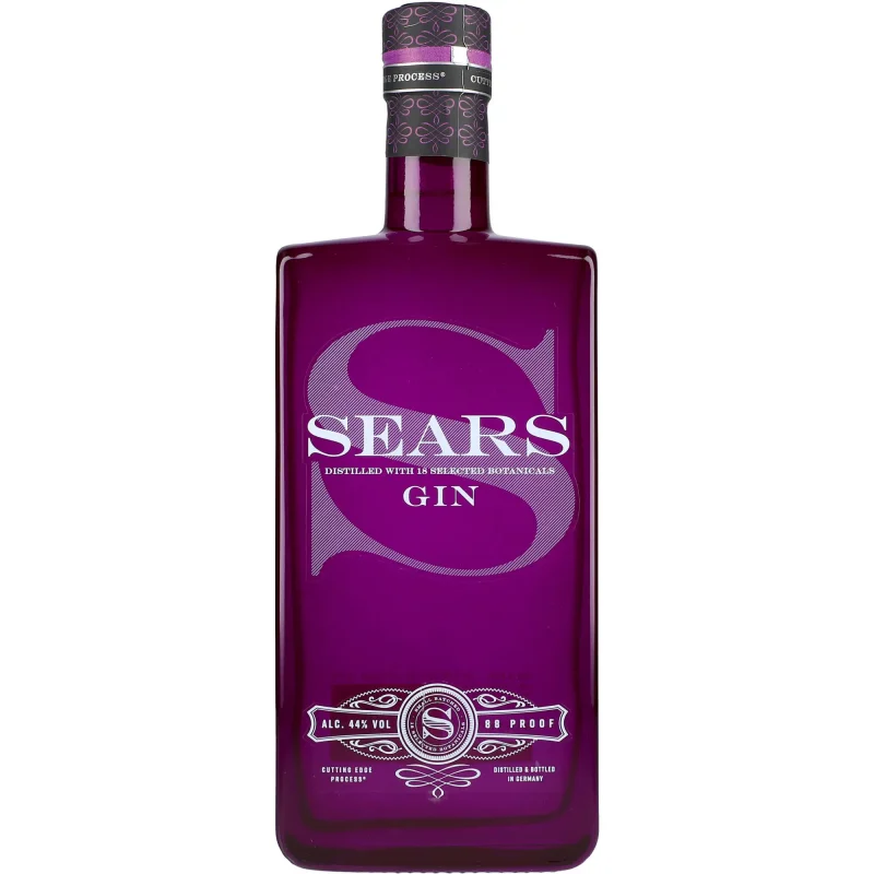 Sears Dry Gin 44 %