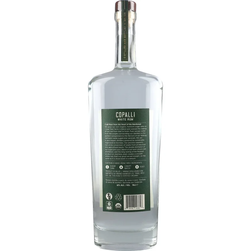 Copalli White Rum 42 % BIO