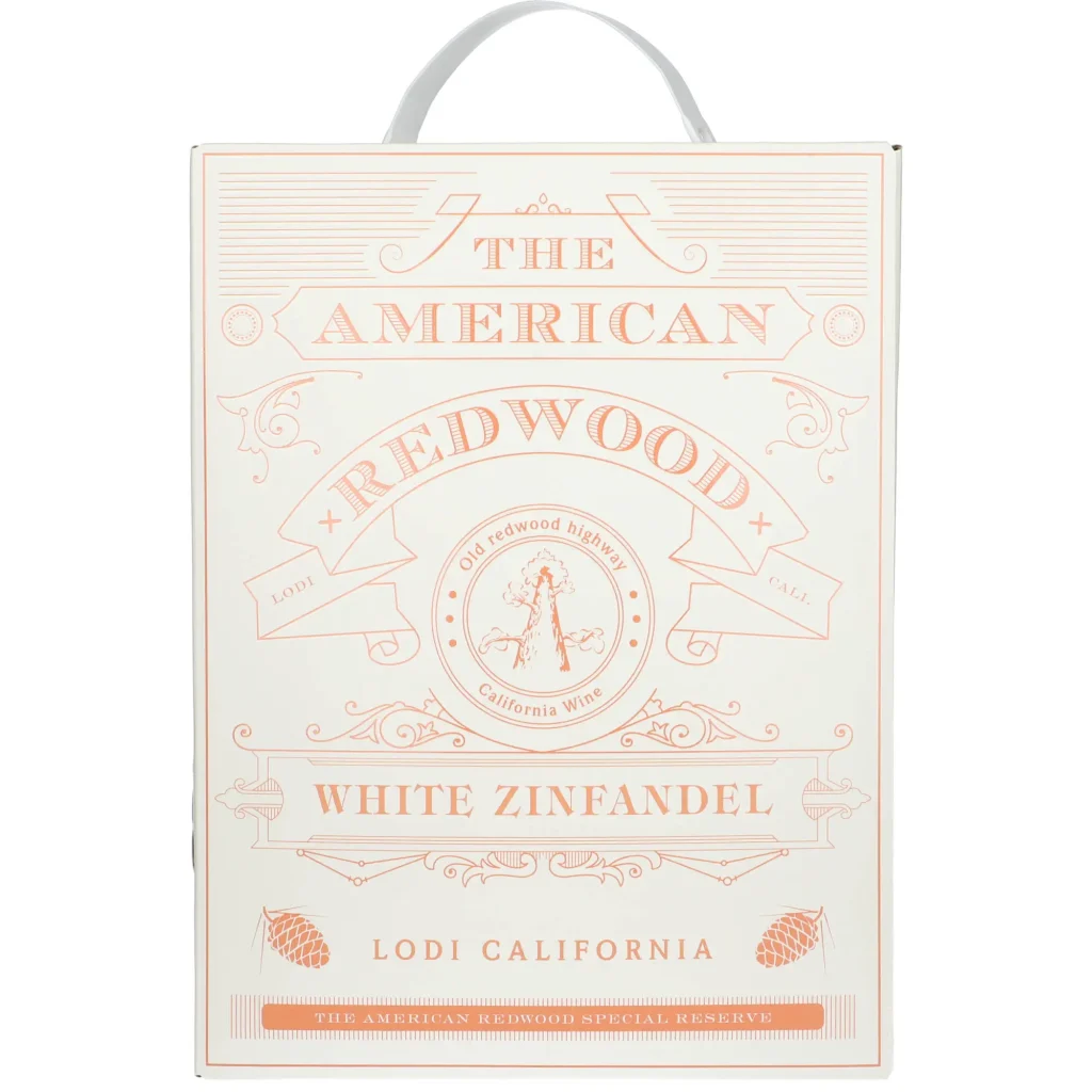 The American Redwood White Zinfandel Rose 13 %