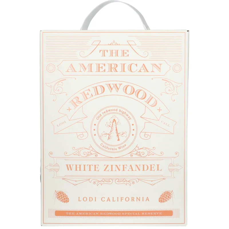 The American Redwood White Zinfandel Rose 13 %