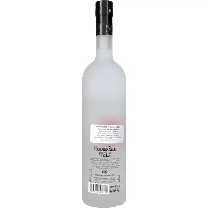 HammerFall Premium Vodka 40 %