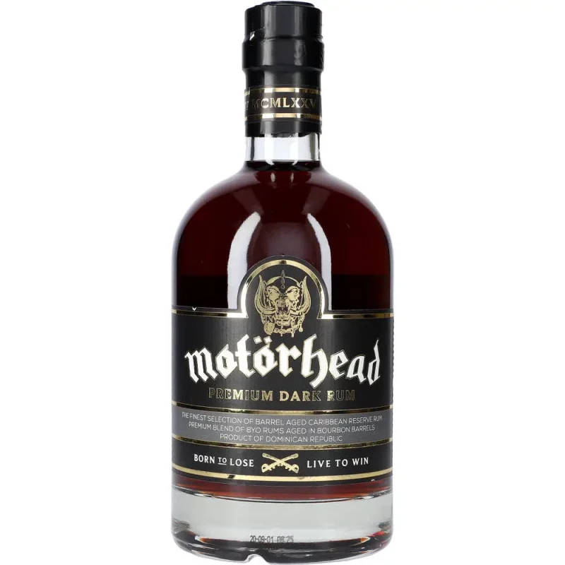 Motörhead Premium Dark Rum 40 %