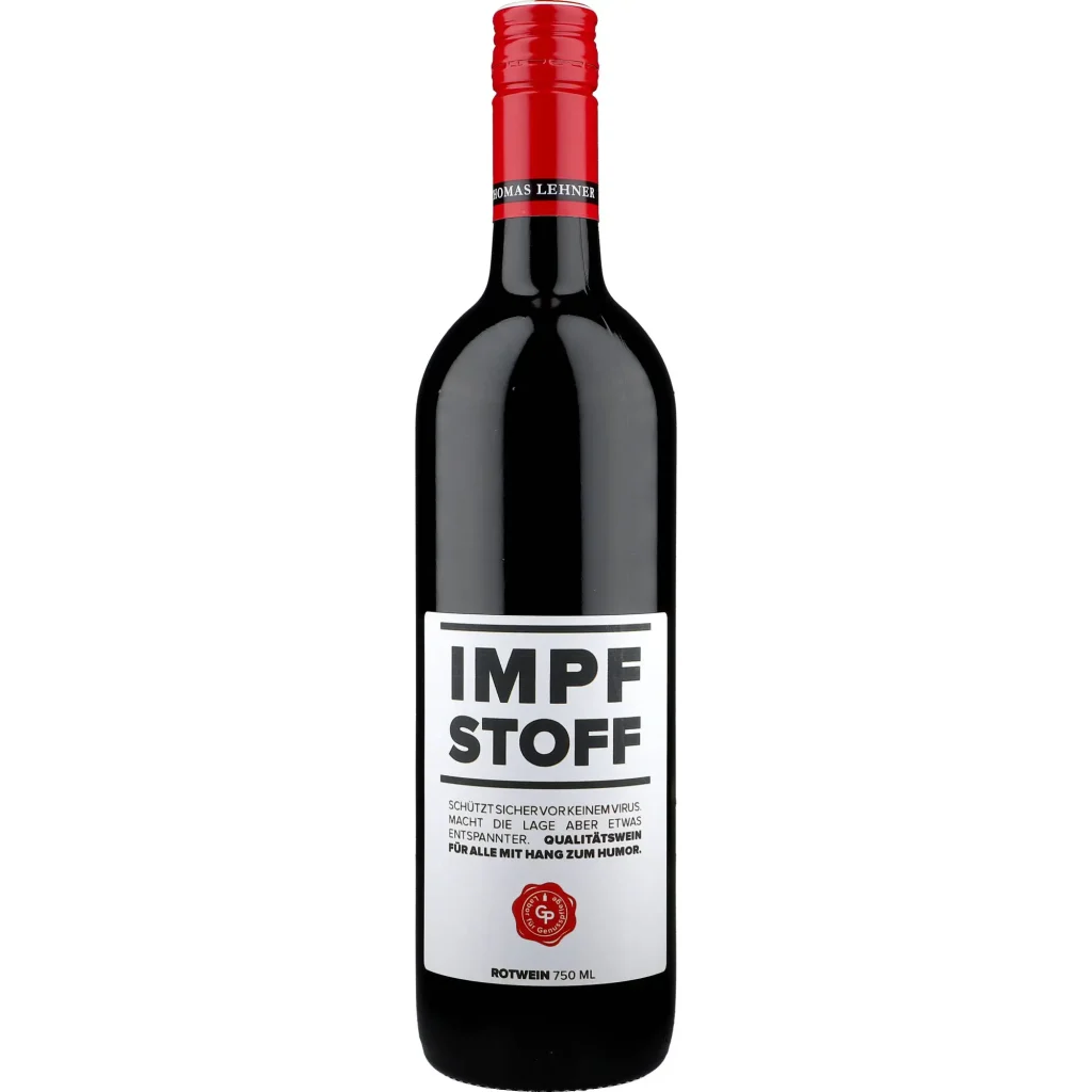 Impfstoff Rotwein trocken 12 %