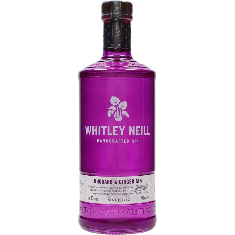 Whitley Neill Rhubarb & Ginger Gin 43 %