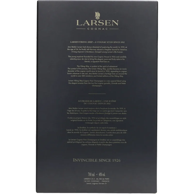 Larsen DRAKKAR – Decorated Glass 40 %