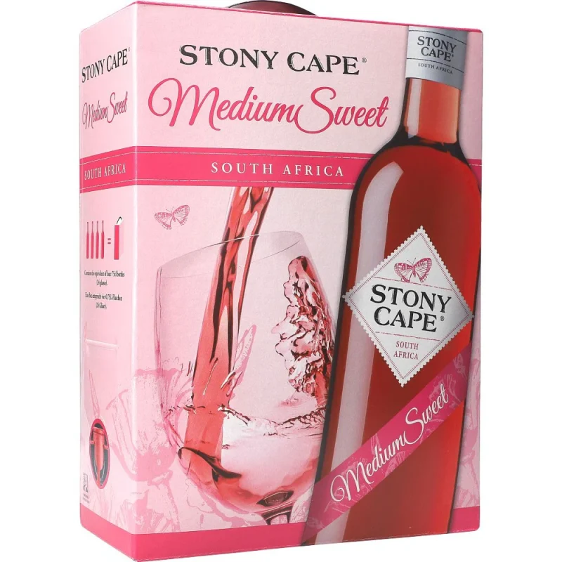 Stony Cape Medium Sweet Rosé 12 %