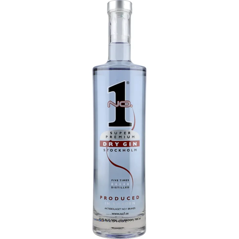 No.1 Super Premium Dry Gin 37,5 %