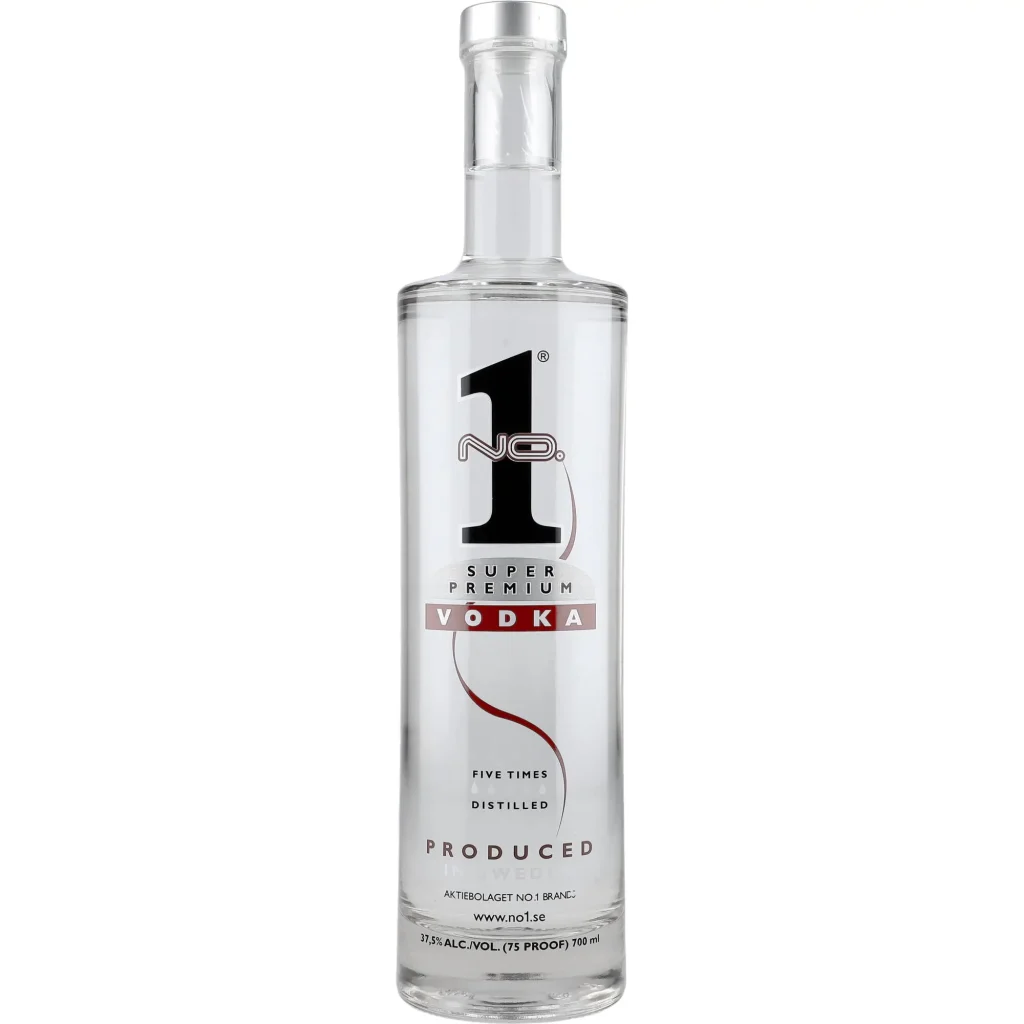 No.1 Super Premium Vodka 37,5 %