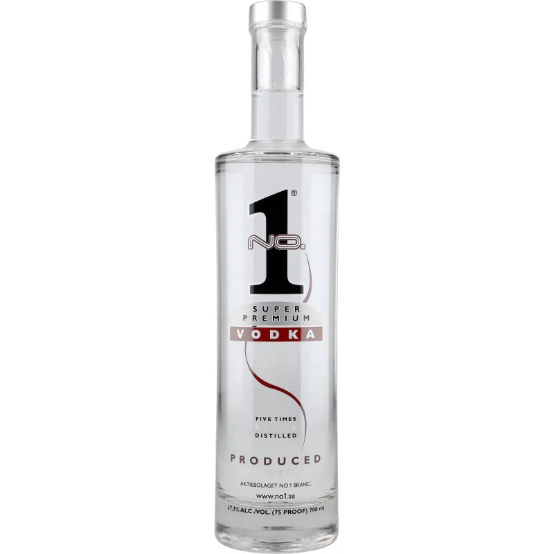 No.1 Super Premium Vodka 37,5 %