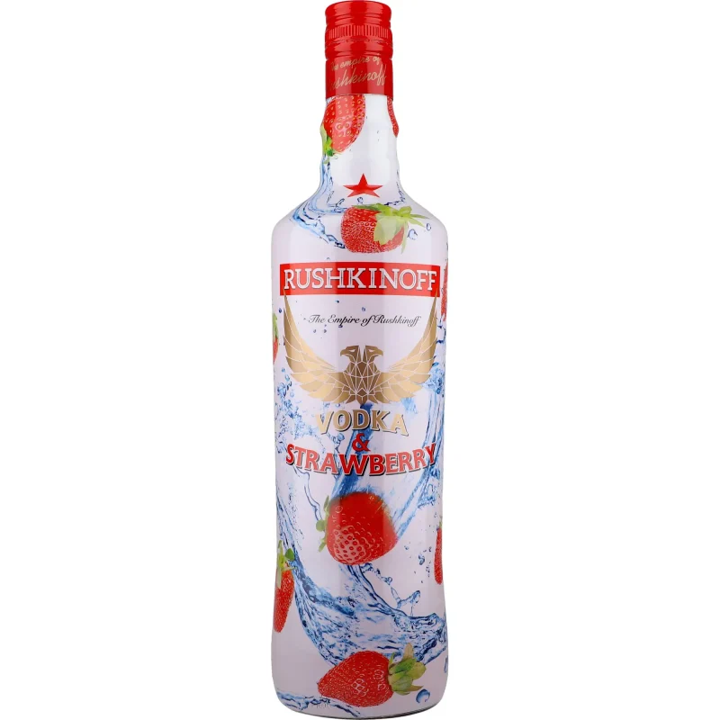 Rushkinoff Vodka & Strawberry 18 %