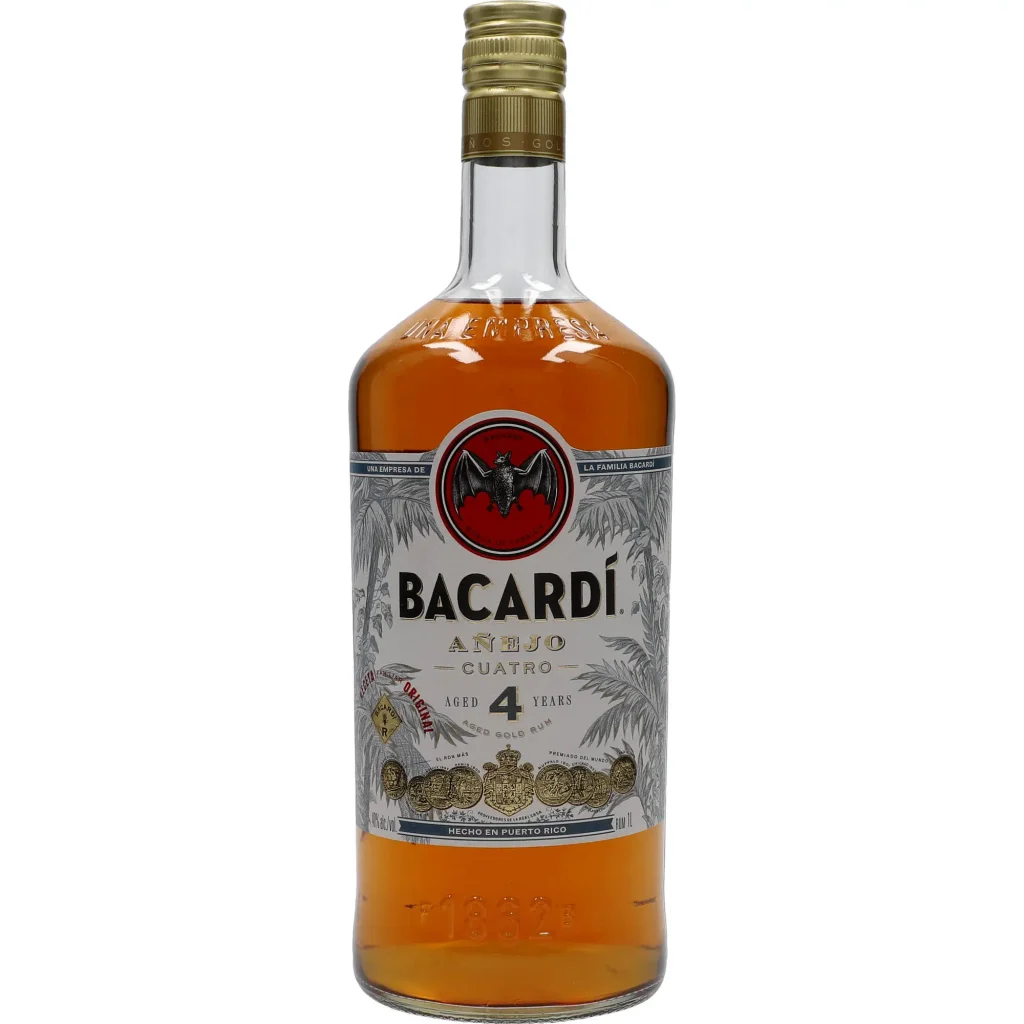 Bacardi Cuatro 40 %