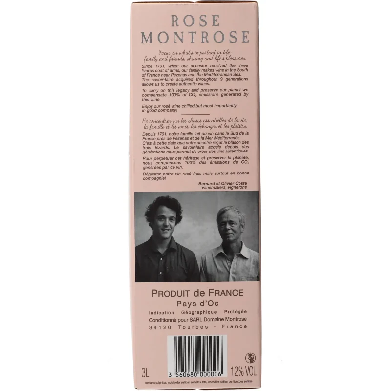 Rose Montrose 12 %