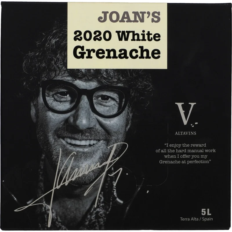 JOAN’S White Grenache 14 %
