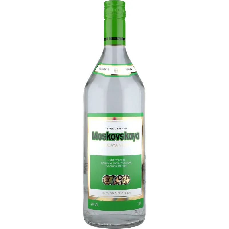 Moskovskaya Vodka Tiple Dist. 40 %