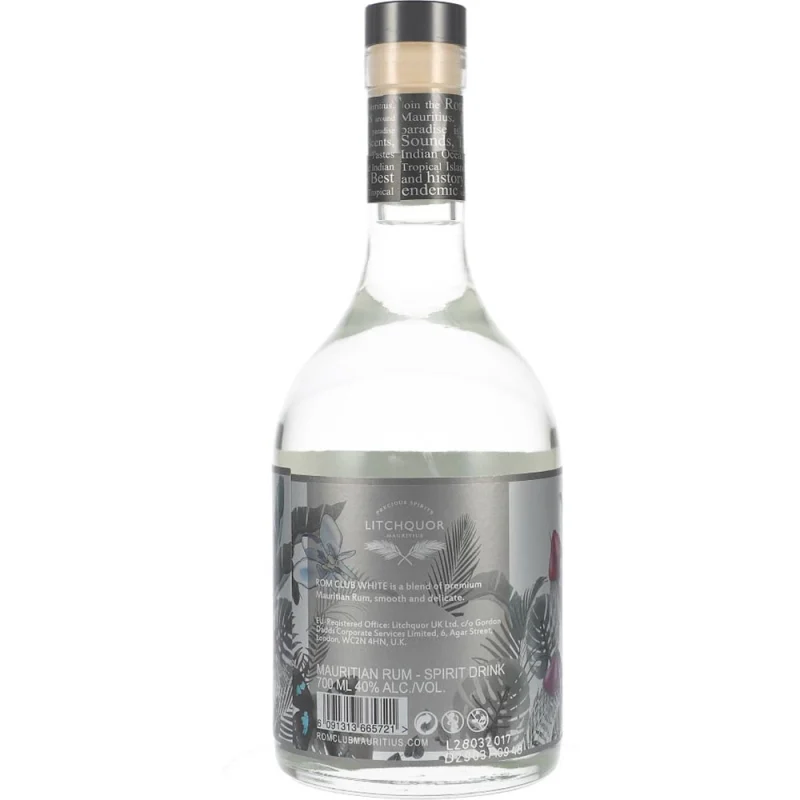 Mauritius Rom Club White Rum 40 %