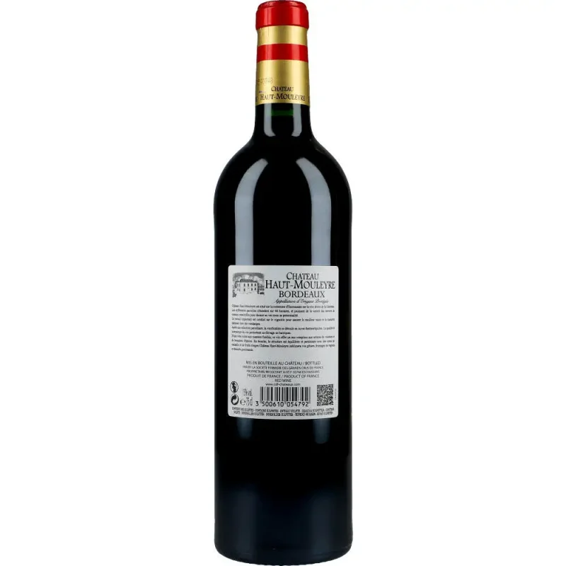 Chateu Haut Mouleyre Bordeaux 13 %