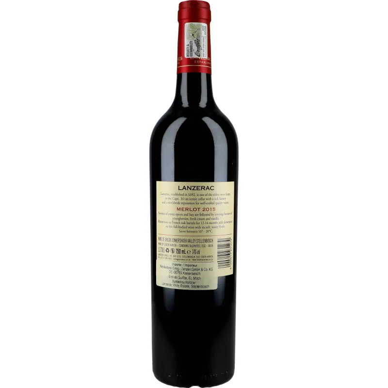 Lanzerac Merlot 14 %