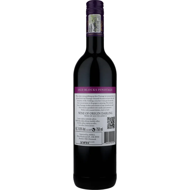 Darling Cellars Old Blocks Pinotage 14 %