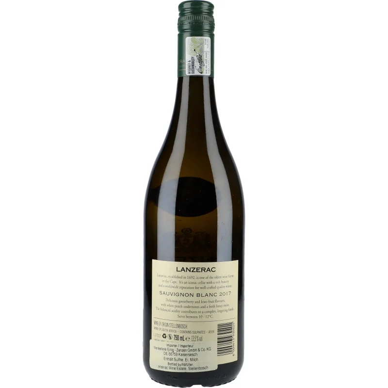 Lanzerac Sauvignon Blanc 13,5 %