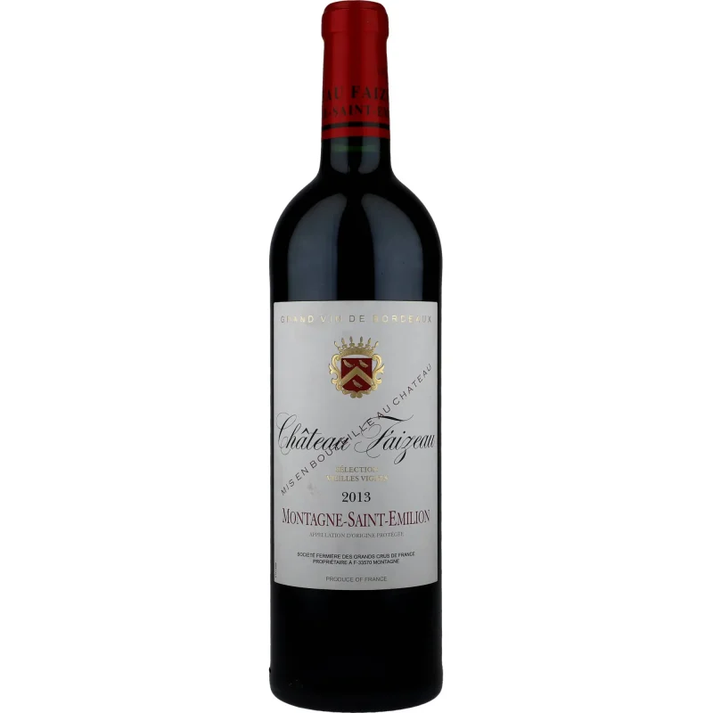 Chateau Faizeau Montagne Saint Emilion 13 %