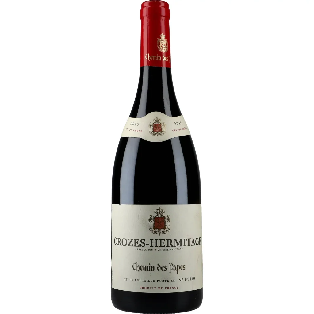 Cru Du Rhone Crozes Hermitage Chemin des Papes 13,5 %
