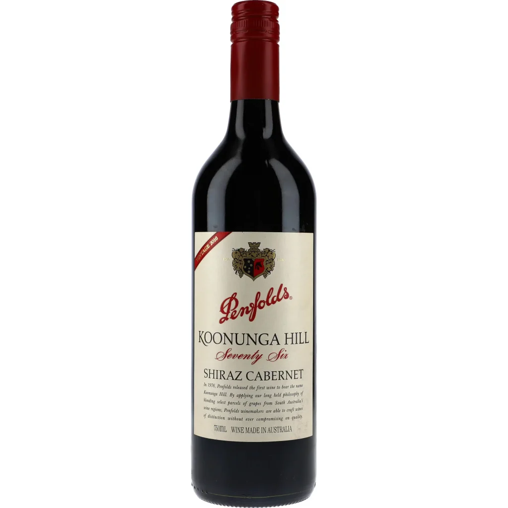 Penfolds Koonuga Hill Shiraz Cabernet 14,5 %