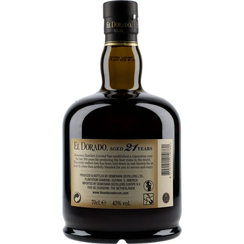 El Dorado 21y Rum Special Reserve 43 %
