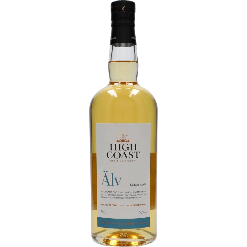 Box Whisky High Coast ÄLV Delicate Vanilla 46 %